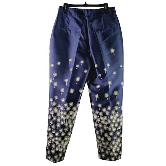 Zara dandelion pants crop jacket set jacquard NWOT a sold-out bloggers' favorite - Picture 6 of 12